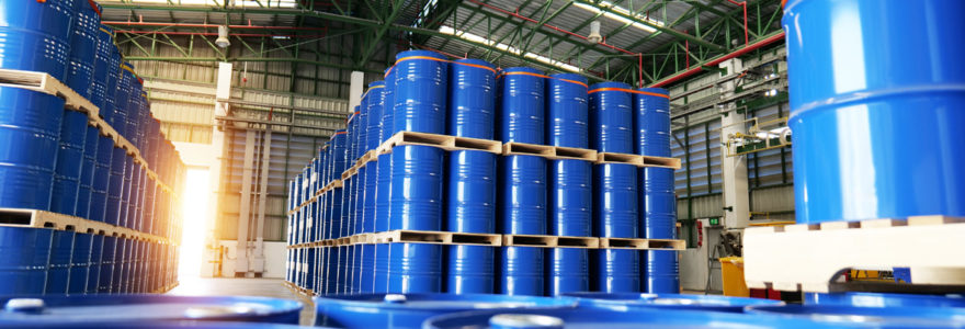 réservoirs de stockage de carburant hors sol